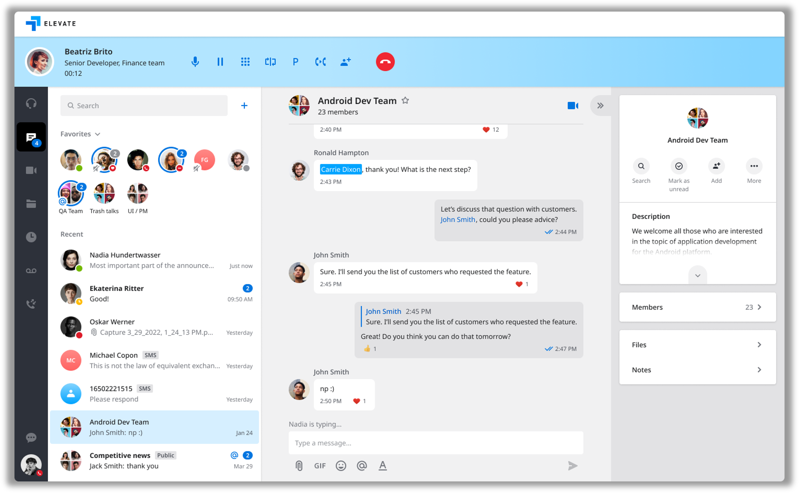 Elevate Chat